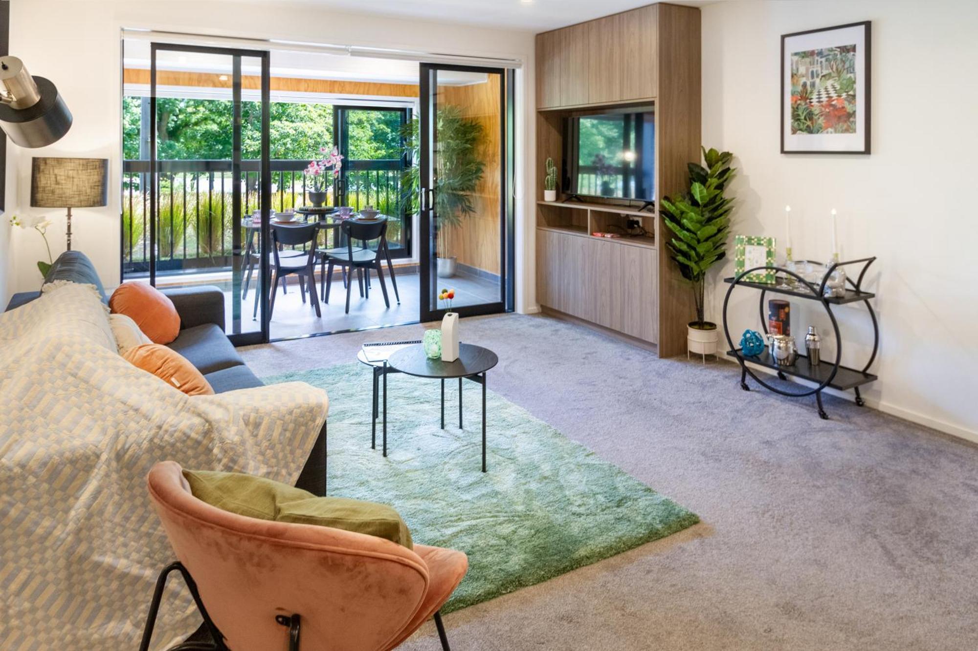 Cozy 1-Bed Apartment With Park Views, Sleeps 4 Christchurch Exterior foto